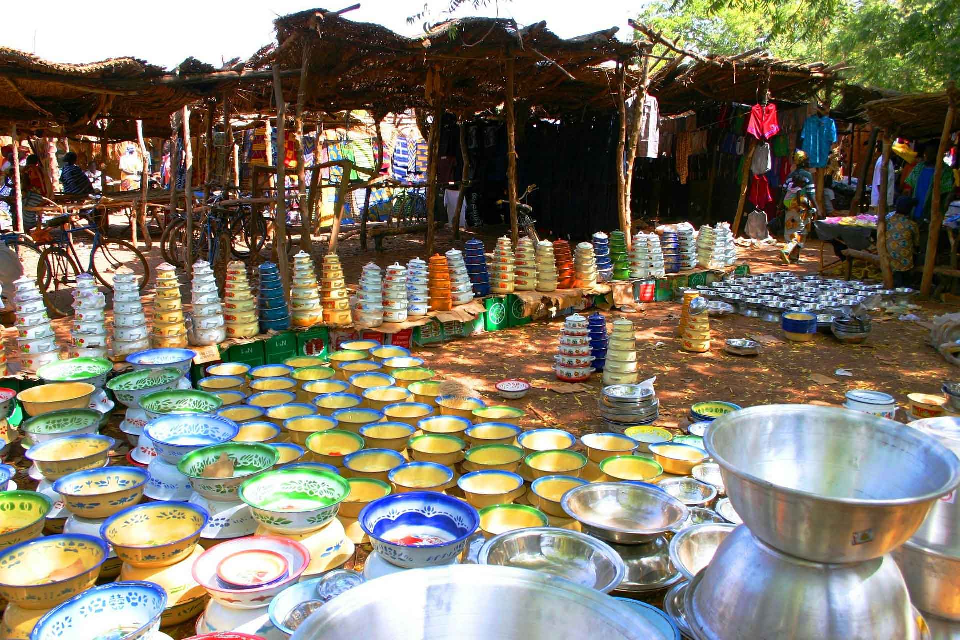Marktplatz Zentralafrika