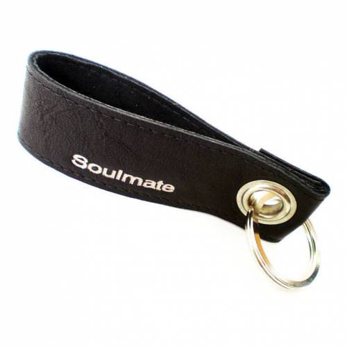 Soulmate - Schlüsselanhänger aus Leder zum Valentinstag, zum Jahrestag oder zur Hochzeit