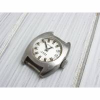 Armbanduhr, ohne Bank, Damen, dugena, Edelstahl, sportlich, Vintage, 70er Jahre Bild 1