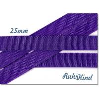 Gurtband - Lila - 25mm