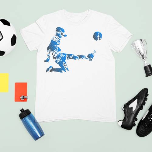 Bügelbild Fussballer 5