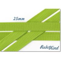 Gurtband - Lime - 25mm