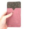Handytasche aus Filz und rosa Kork, Maßanfertigung passend für dein Handy Bild 3