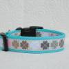 Welpenhalsband Glücksklee ohne Unterfütterung (größere Verstellbarkeit) aus der Halsbandmanufaktur von dogs & paw Bild 4