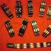 Hairpipe-Armband im indianischem Stil mit Korallenperlen (ChA 03) Bild 3