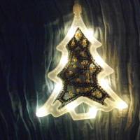 Klöppelbrief für Leuchttannenbaum mit oder ohne LED Leuchtrahmen oder nur den LED Leuchtrahmen Bild 4