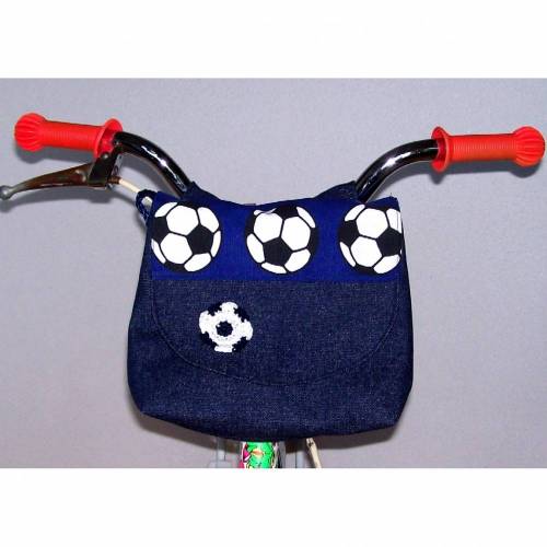 Lenkertasche, Laufradtasche, Fahrradtasche, Fußball-Lenkertasche, Kindergartentasche Fahrrad, Fußball-Tasche, Kindertasche