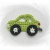 Auto Häkelapplikationen zum Aufnähen, Fahrzeug Aufnäher für Jungen in Wunschfarbe Bild 4