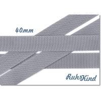 Gurtband -  Grau  - 40mm Bild 1