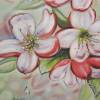 Acrylgemälde "Apfelblüten" - Kunst Bild Frühling Original Gemalt 50cmx50cm Bild 3
