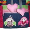 Kinderrucksack Kindergartenrucksack Mädchentasche Vogelpunkt mit Namen Bild 4