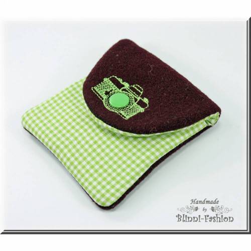 Objektivdeckel - Etui, kleineTasche für Kamera-Zubehör, Kameratasche zum Kameragurt, 