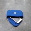Gürteltasche kobalt blau, Hüfttasche für Reiter, Handy Tasche, Schlüsseltasche und Brieftasche Bild 4