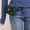 Gefilzte Gürteltasche, Farbe leinen, kleine Reisetasche, Freizeittasche für  Herren und Damen, handgemachte Dirndltasche Bild 5