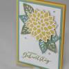 Geburtstagskarte "Blüte und Blätter" Bild 2