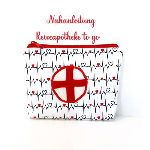 Nähanleitung Reiseapotheke to go in deutscher Sprache
