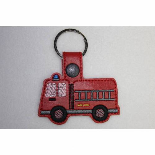 Schlüsselanhänger Feuerwehr, Feuerwehrauto
