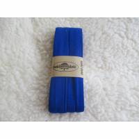 3 m Jersey -Schrägband aus Viskose "oaki doki" königsblau, uni gef. 40/20mm  (1m/1,17 €) Bild 1