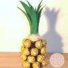 Rocher Ananas mit Sektflasche - mit 27 Pralinen Größe 1 Geschenk Geburtstag Vatertag Valentinstag Bild 5