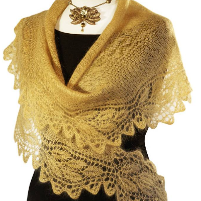 PERLE Spitzencape Stola (PDF) Anleitung