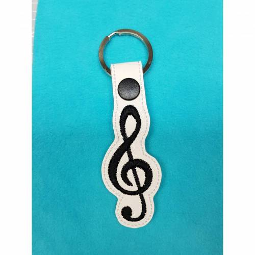 Schlüsselanhänger Notenschlüssel