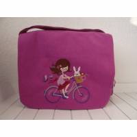 Kindergartentasche - pink - Katy Fahrrad Bild 1