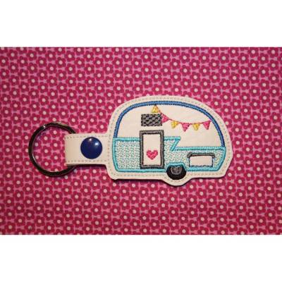 Schlüsselanhänger Wohnwagen Caravan