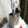 Biertragetasche Lederhose als Geschenk, Vatertagsgeschenk für den Mann oder zum Jubiläum ausreichend für zwei Bierflaschen. Personalisierbar Bild 10