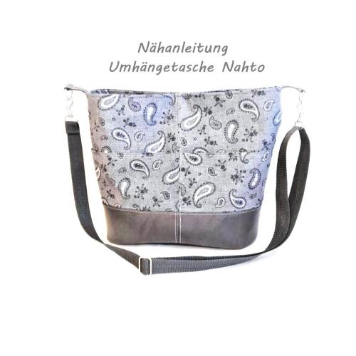 Nähanleitung Umhängetasche Nahto