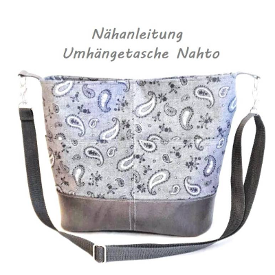 Nähanleitung Umhängetasche Nahto