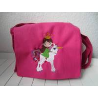 Kindergartentasche - pink - Prinzessin Einhorn Bild 1