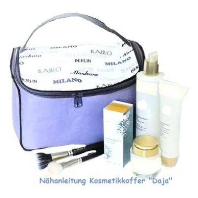 Nähanleitung für den Kosmetikkoffer „Daja“