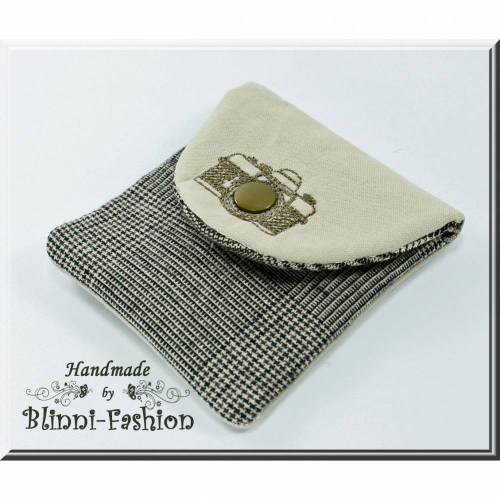 Objektivdeckel - Etui, kleineTasche für Kamera-Zubehör, Kameratasche zum Kameragurt, 