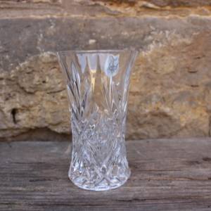 Cristal d Arques Vase 12 cm 24 % Bleikristall  80er 90er Jahre France Bild 4