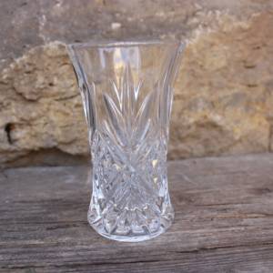 Cristal d Arques Vase 12 cm 24 % Bleikristall  80er 90er Jahre France Bild 5