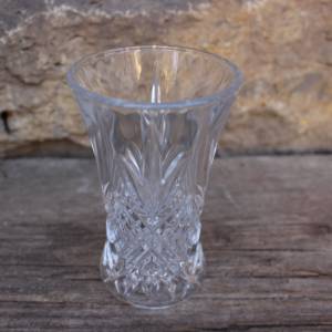 Cristal d Arques Vase 12 cm 24 % Bleikristall  80er 90er Jahre France Bild 6