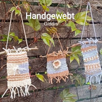 Handgewebte Deko zum hängen