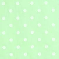 Webware Baumwollstoff mit Leinen zartgrün mit weißen Punkten 50 x 145 cm Stoff nähen ♕ Bild 2