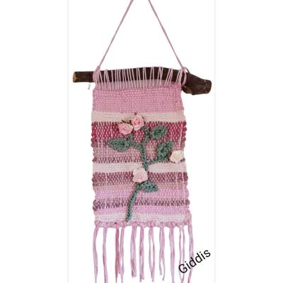 Wandbehang handgewebt, 79 x 34cm