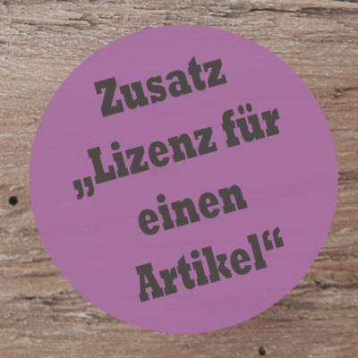 Lizenz für EINEN Artikel von beniniidigital