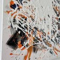 Abstraktes moderne Acrylgemälde - Originale Kunst - 50x70cm - Wanddekor - Innendekoration - Kunstwerk Bild 10