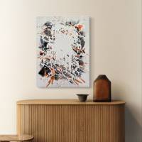 Abstraktes moderne Acrylgemälde - Originale Kunst - 50x70cm - Wanddekor - Innendekoration - Kunstwerk Bild 3