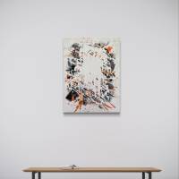 Abstraktes moderne Acrylgemälde - Originale Kunst - 50x70cm - Wanddekor - Innendekoration - Kunstwerk Bild 4