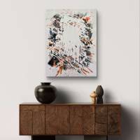 Abstraktes moderne Acrylgemälde - Originale Kunst - 50x70cm - Wanddekor - Innendekoration - Kunstwerk Bild 7