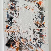 Abstraktes moderne Acrylgemälde - Originale Kunst - 50x70cm - Wanddekor - Innendekoration - Kunstwerk Bild 9