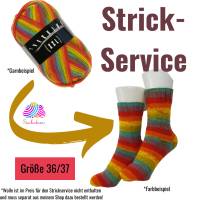 Strickservice für 1 Paar handgestrickte Socken, Größe 36/37 Bild 1