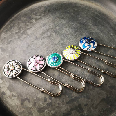 Schalnadel,Schmucknadel, Kiltnadel, Tuchnadel, Ponchonadel