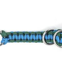 Halsband, Zugstopphalsband aus Paracord, Zugstoppverschluss, Kobraknoten, Hundehalsband, Paracordhalsband, verstellbar Bild 3