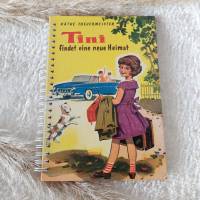 Notizbuch aus altem Kinder-/Jugendbuch - Upcycling - 60 Blatt / 120 Seiten - K1 Bild 1