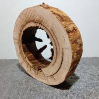 Holzring zum Basteln und Dekorieren aus Fichtenholz naturgewachsen Unbearbeitet Bild 5